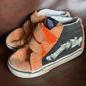 US Toddler Vans Velcro high tops